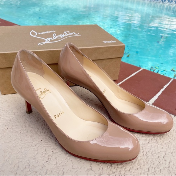 Louboutin Nude Heels - Picture 10 of 10